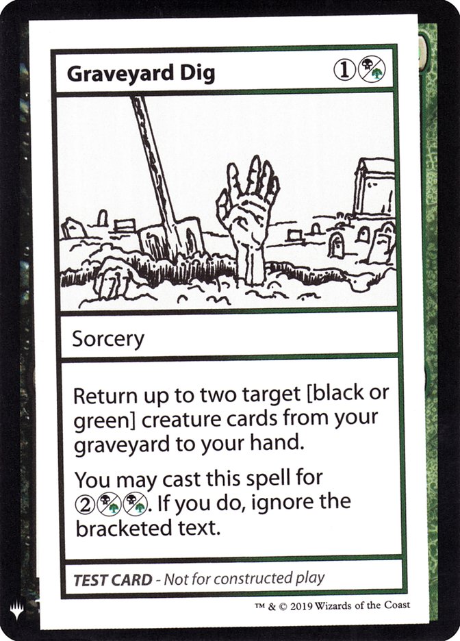 Graveyard Dig [Mystery Booster Playtest Cards] | Gear Gaming Fayetteville