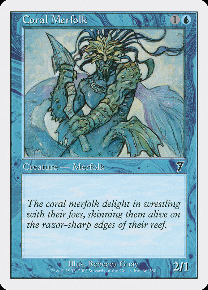 Coral Merfolk [Seventh Edition] | Gear Gaming Fayetteville