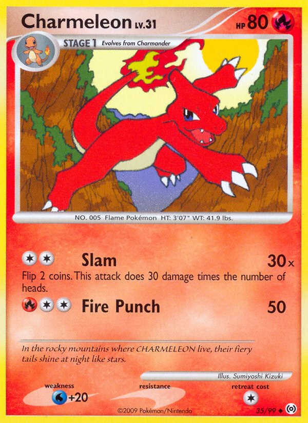 Charmeleon (35/99) [Platinum: Arceus] | Gear Gaming Fayetteville