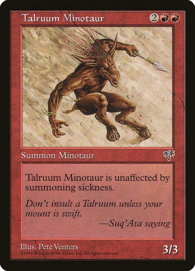 Talruum Minotaur [Mirage] | Gear Gaming Fayetteville