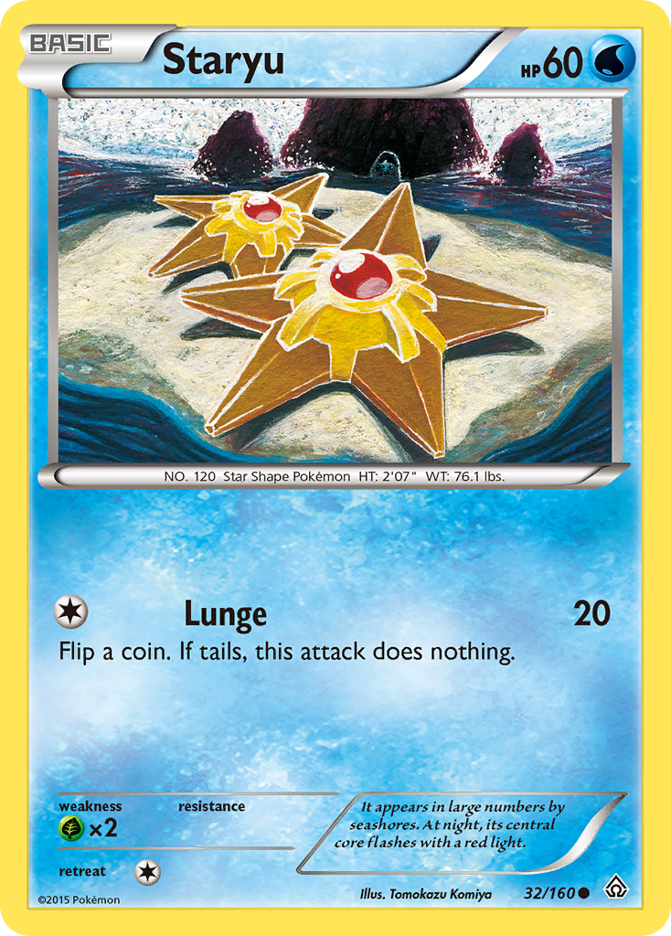 Staryu (32/160) [XY: Primal Clash] | Gear Gaming Fayetteville