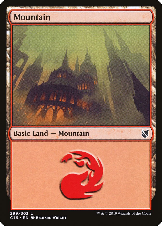 Mountain (299) [Commander 2019] | Gear Gaming Fayetteville