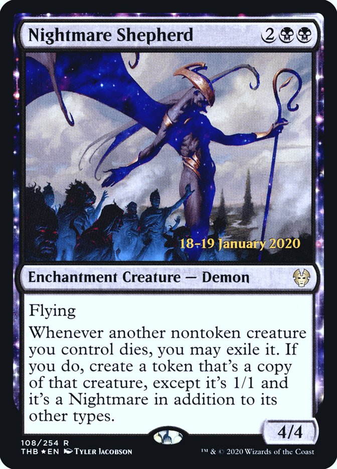 Nightmare Shepherd [Theros Beyond Death Prerelease Promos] | Gear Gaming Fayetteville