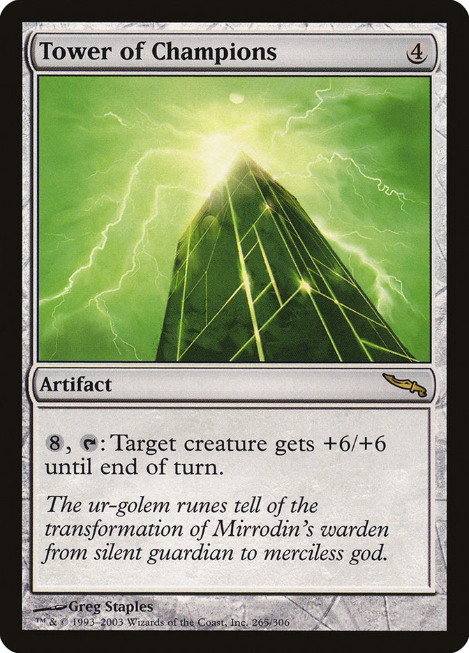 Tower of Champions [Mirrodin] | Gear Gaming Fayetteville