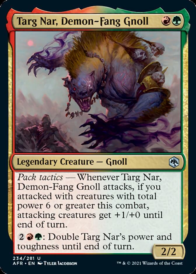Targ Nar, Demon-Fang Gnoll [Dungeons & Dragons: Adventures in the Forgotten Realms] | Gear Gaming Fayetteville