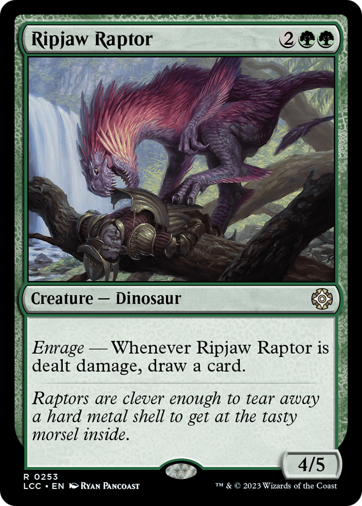 Ripjaw Raptor [The Lost Caverns of Ixalan Commander] | Gear Gaming Fayetteville