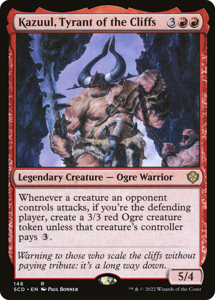 Kazuul, Tyrant of the Cliffs [Starter Commander Decks] | Gear Gaming Fayetteville