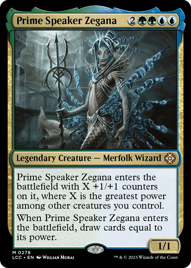 Prime Speaker Zegana [The Lost Caverns of Ixalan Commander] | Gear Gaming Fayetteville