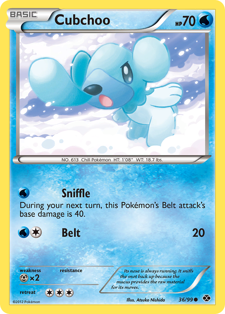 Cubchoo (36/99) [Black & White: Next Destinies] | Gear Gaming Fayetteville