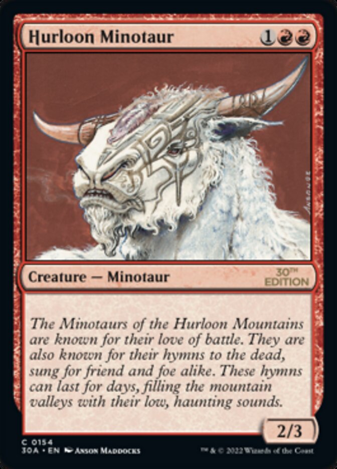 Hurloon Minotaur [30th Anniversary Edition] | Gear Gaming Fayetteville