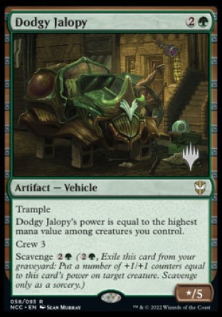 Dodgy Jalopy (Promo Pack) [Streets of New Capenna Commander Promos] | Gear Gaming Fayetteville