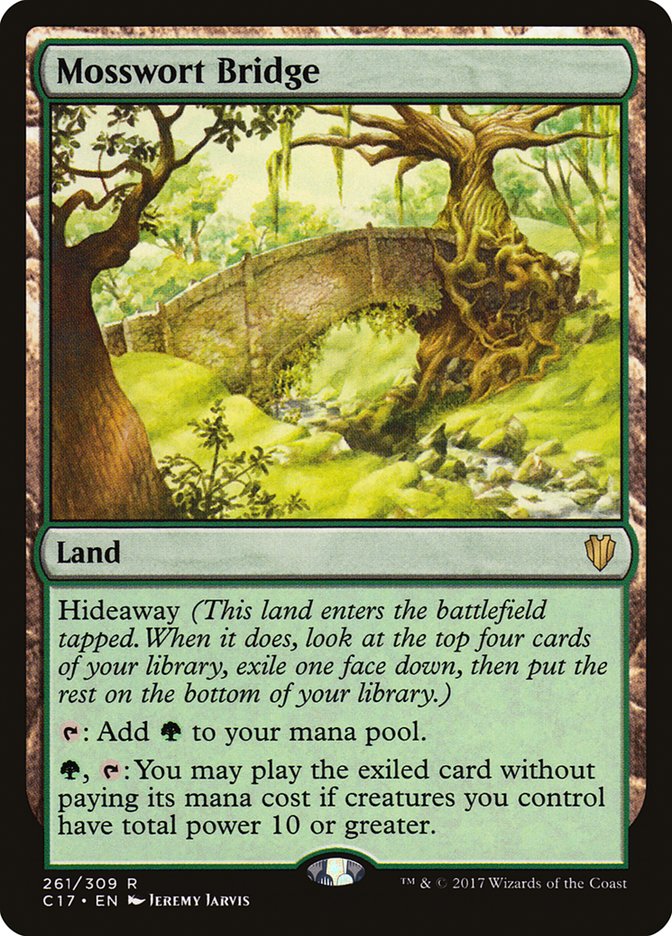 Mosswort Bridge [Commander 2017] | Gear Gaming Fayetteville