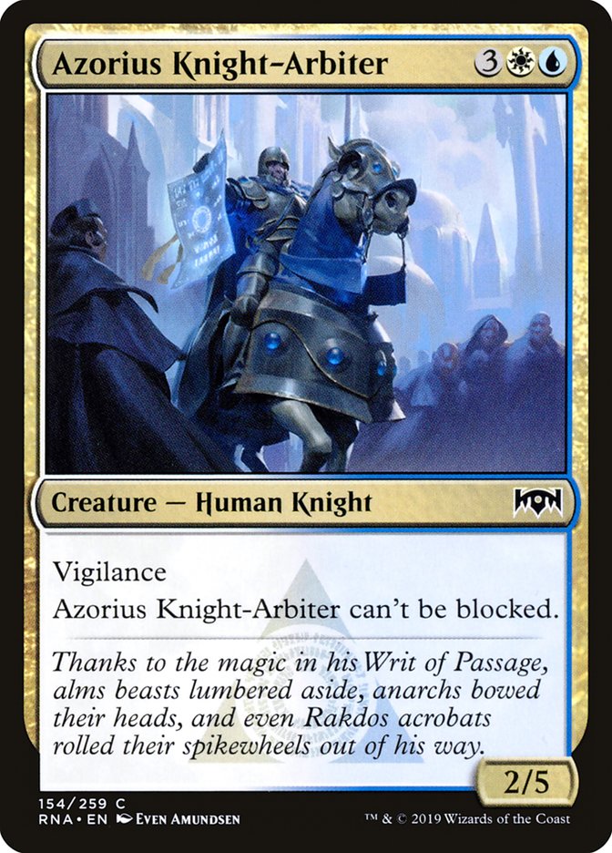 Azorius Knight-Arbiter [Ravnica Allegiance] | Gear Gaming Fayetteville