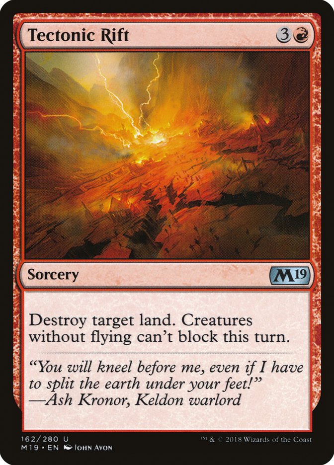 Tectonic Rift [Core Set 2019] | Gear Gaming Fayetteville