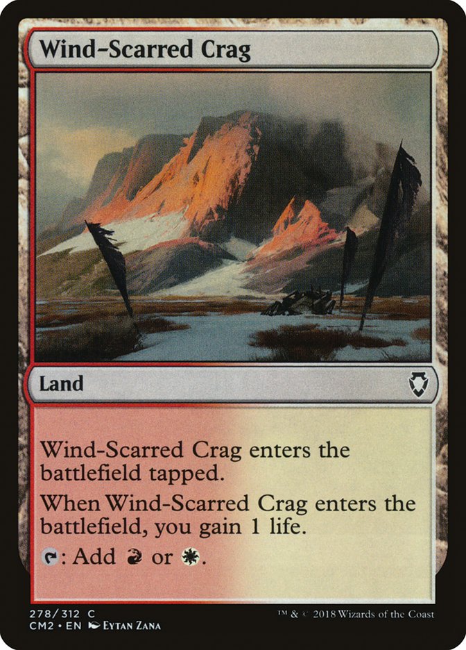 Wind-Scarred Crag [Commander Anthology Volume II] | Gear Gaming Fayetteville