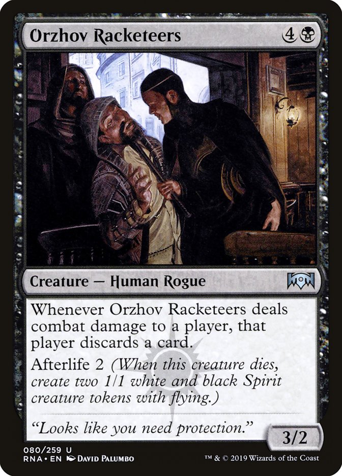 Orzhov Racketeers [Ravnica Allegiance] | Gear Gaming Fayetteville