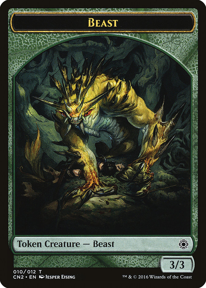 Beast Token [Conspiracy: Take the Crown Tokens] | Gear Gaming Fayetteville