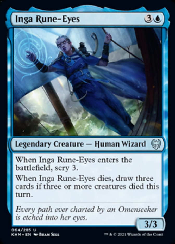 Inga Rune-Eyes [Kaldheim] | Gear Gaming Fayetteville
