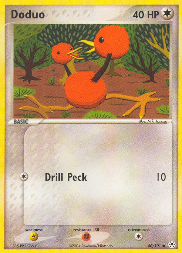 Doduo (60/101) [EX: Hidden Legends] | Gear Gaming Fayetteville