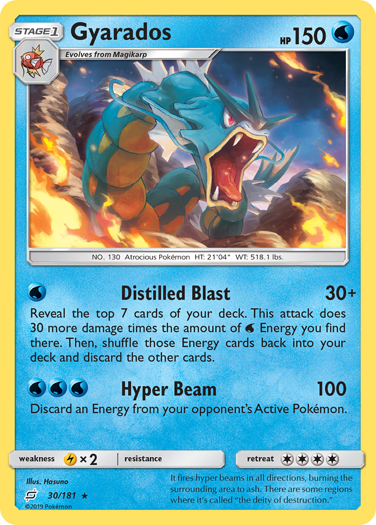 Gyarados (30/181) [Sun & Moon: Team Up] | Gear Gaming Fayetteville