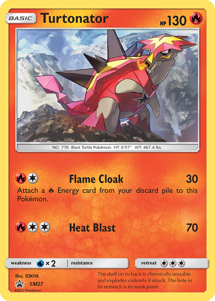 Turtonator (SM27) [Sun & Moon: Black Star Promos] | Gear Gaming Fayetteville