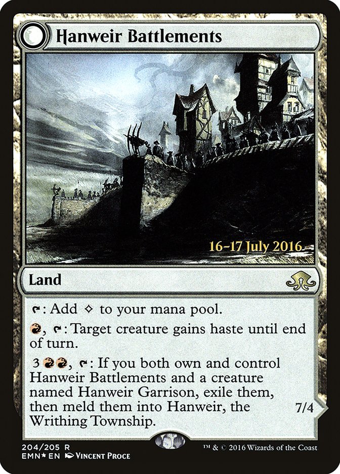 Hanweir Battlements [Eldritch Moon Prerelease Promos] | Gear Gaming Fayetteville