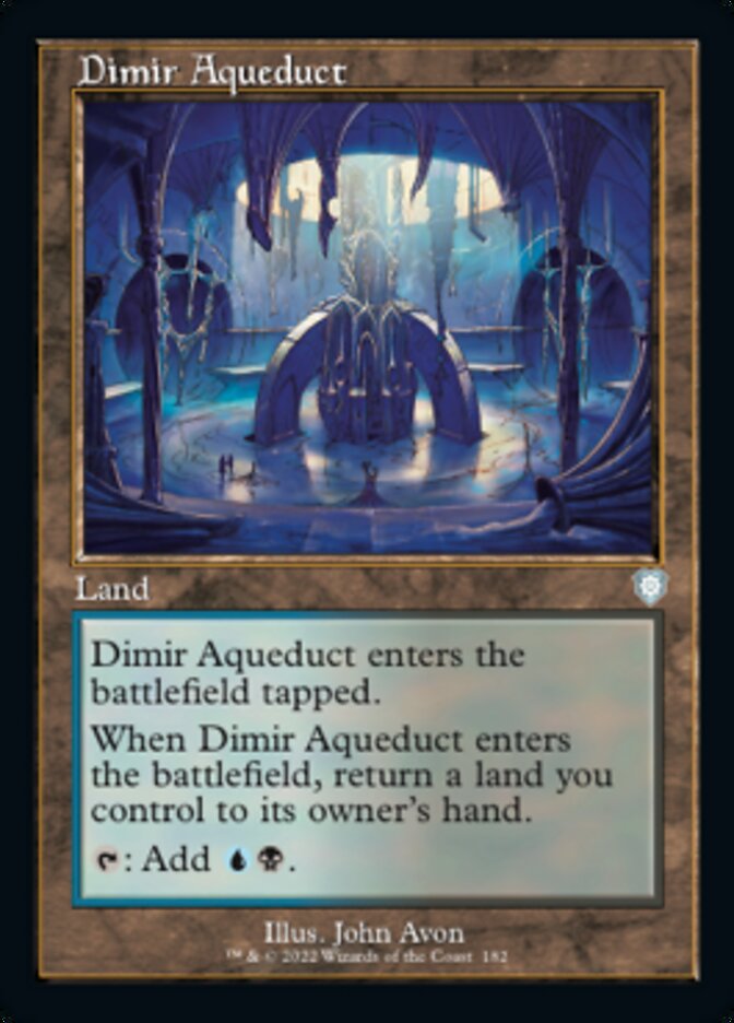 Dimir Aqueduct (Retro) [The Brothers' War Commander] | Gear Gaming Fayetteville