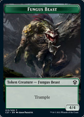 Demon // Fungus Beast Double-Sided Token [Commander 2021 Tokens] | Gear Gaming Fayetteville