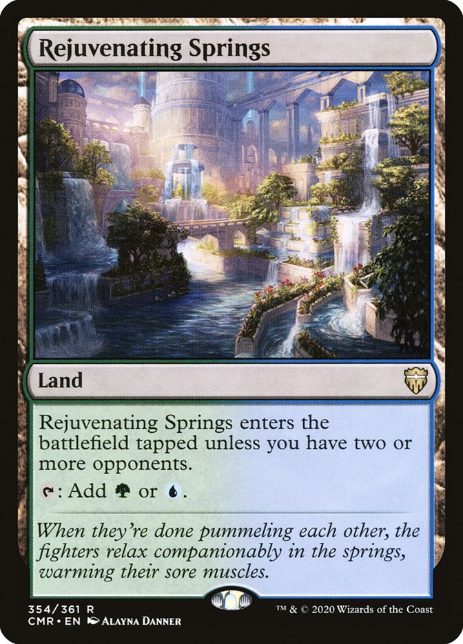 Rejuvenating Springs [Commander Legends] | Gear Gaming Fayetteville