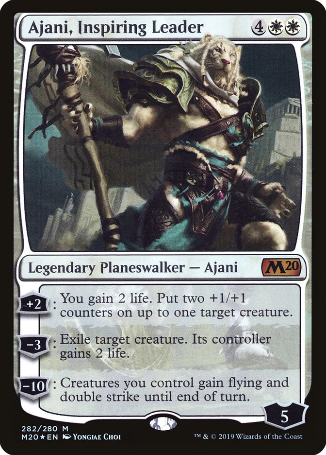 Ajani, Inspiring Leader [Core Set 2020] | Gear Gaming Fayetteville