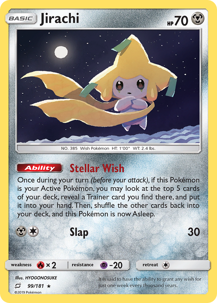 Jirachi (99/181) [Sun & Moon: Team Up] | Gear Gaming Fayetteville