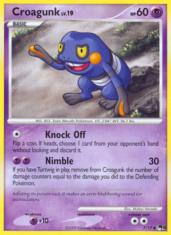 Croagunk (7/17) [POP Series 9] | Gear Gaming Fayetteville