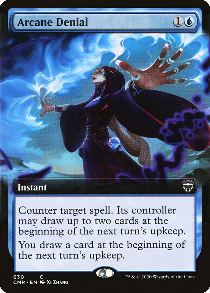 Arcane Denial (Extended Art) [Commander Legends] | Gear Gaming Fayetteville