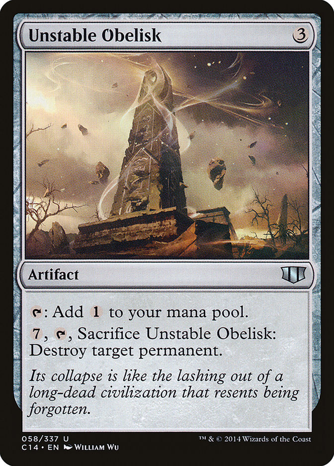 Unstable Obelisk [Commander 2014] | Gear Gaming Fayetteville