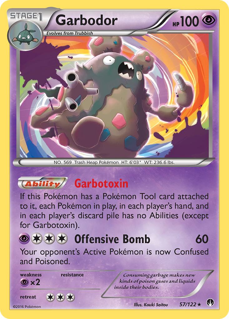 Garbodor (57/122) [XY: BREAKpoint] | Gear Gaming Fayetteville