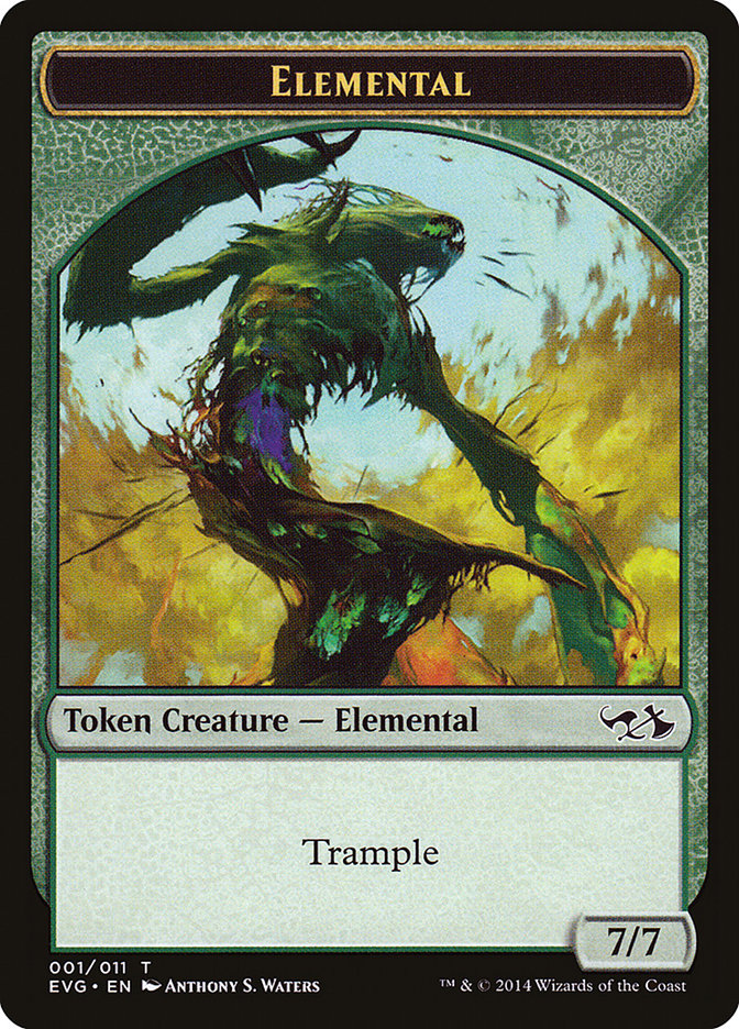 Elemental Token (Elves vs. Goblins) [Duel Decks Anthology Tokens] | Gear Gaming Fayetteville