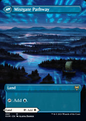 Hengegate Pathway // Mistgate Pathway (Borderless Alternate Art) [Kaldheim] | Gear Gaming Fayetteville