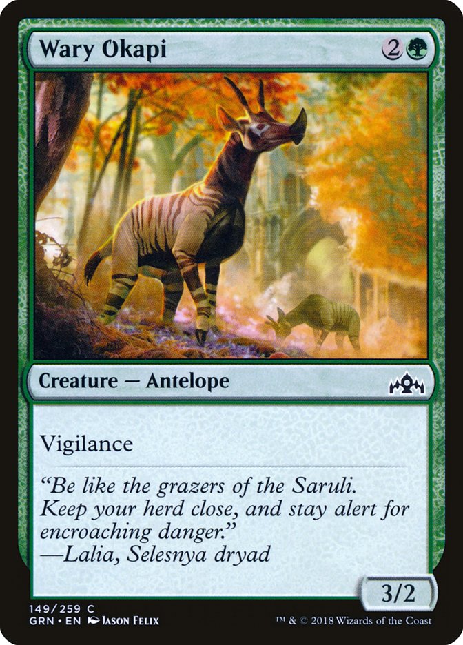 Wary Okapi [Guilds of Ravnica] | Gear Gaming Fayetteville