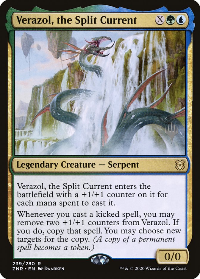 Verazol, the Split Current (Promo Pack) [Zendikar Rising Promos] | Gear Gaming Fayetteville