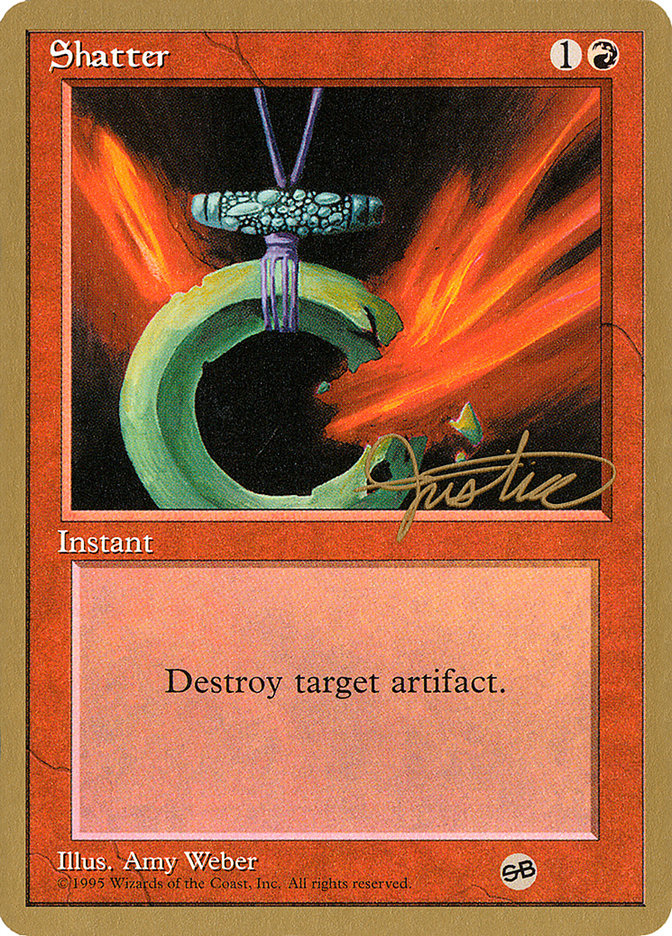 Shatter (Mark Justice) (SB) [Pro Tour Collector Set] | Gear Gaming Fayetteville