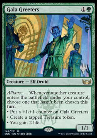 Gala Greeters (Promo Pack) [Streets of New Capenna Promos] | Gear Gaming Fayetteville