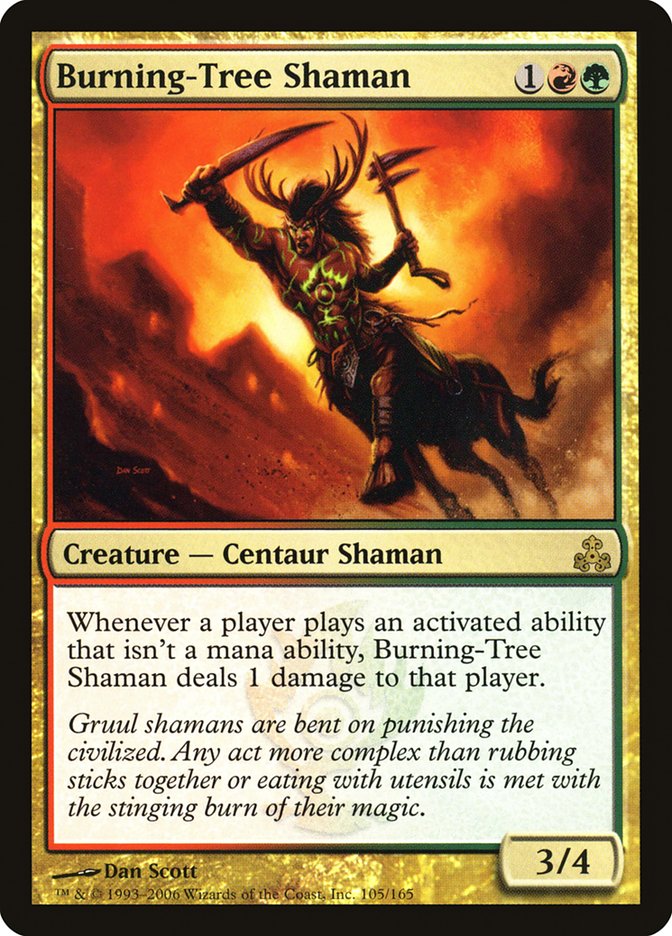 Burning-Tree Shaman [Guildpact] | Gear Gaming Fayetteville