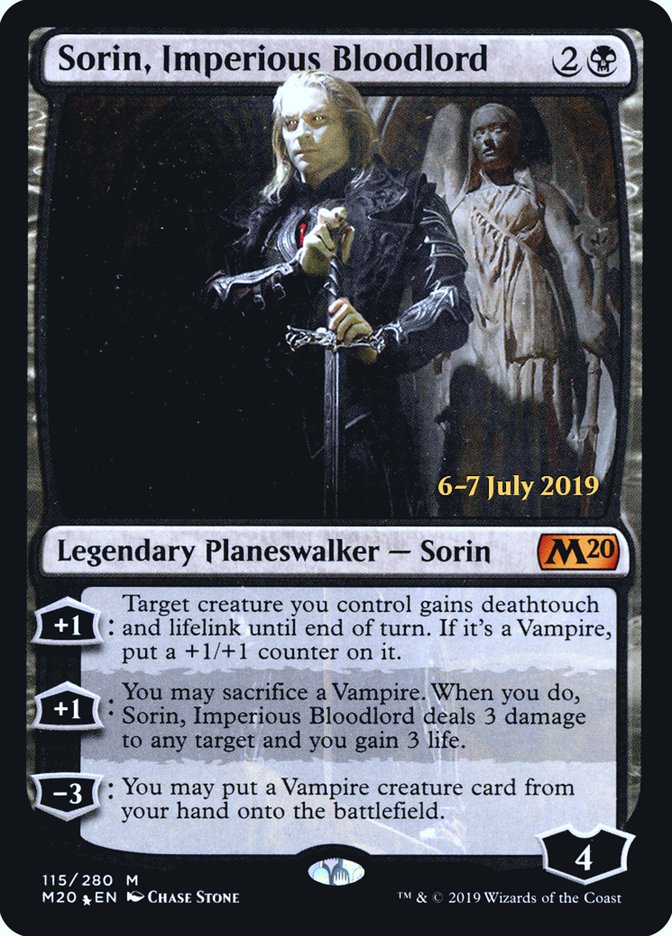 Sorin, Imperious Bloodlord [Core Set 2020 Prerelease Promos] | Gear Gaming Fayetteville