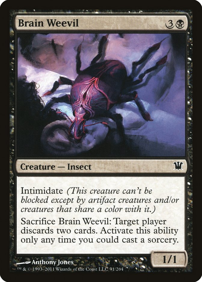 Brain Weevil [Innistrad] | Gear Gaming Fayetteville