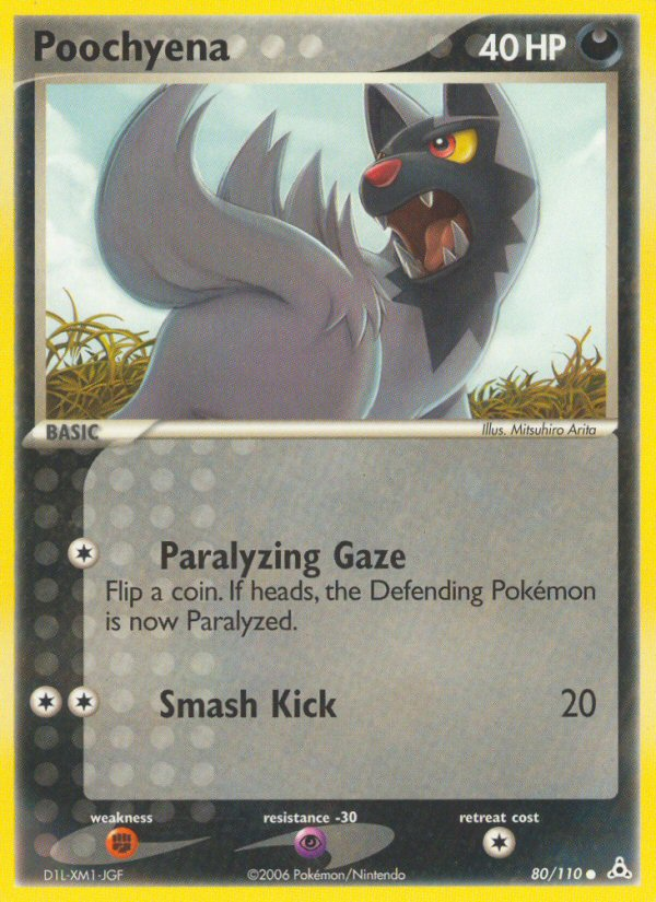 Poochyena (80/110) [EX: Holon Phantoms] | Gear Gaming Fayetteville