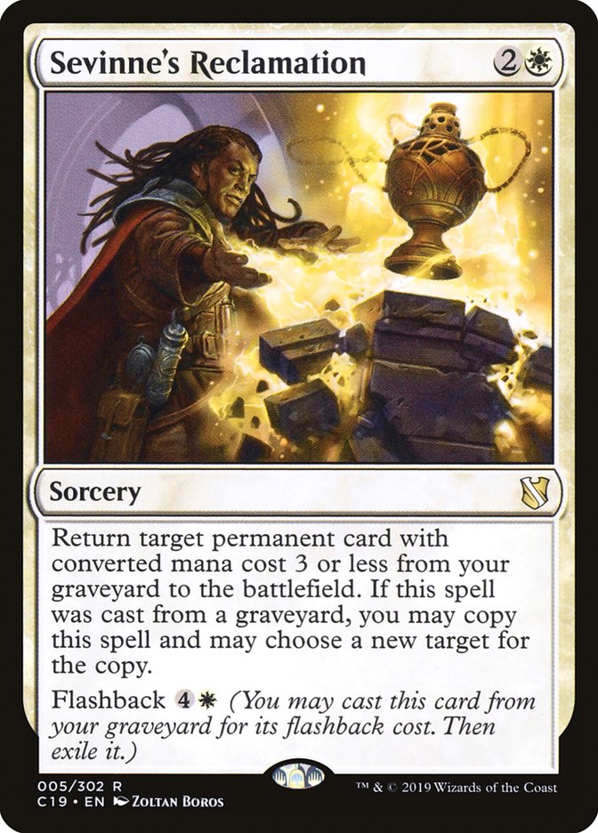Sevinne's Reclamation [Commander 2019] | Gear Gaming Fayetteville