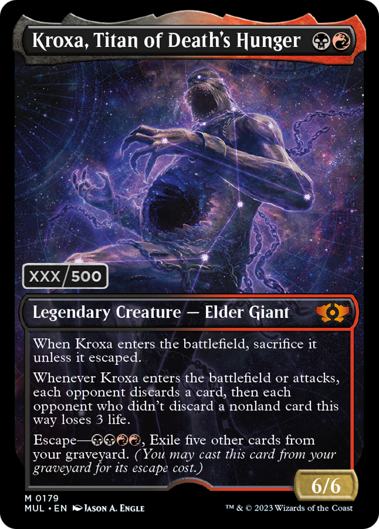 Kroxa, Titan of Death's Hunger (Serialized) [Multiverse Legends] | Gear Gaming Fayetteville