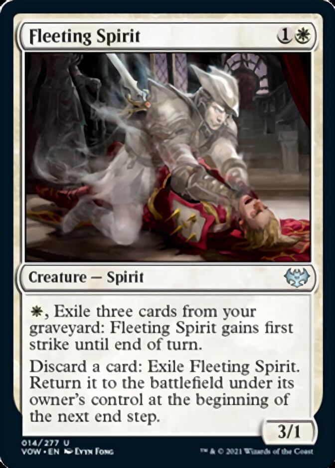 Fleeting Spirit [Innistrad: Crimson Vow] | Gear Gaming Fayetteville