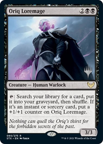 Oriq Loremage (Promo Pack) [Strixhaven: School of Mages Promos] | Gear Gaming Fayetteville