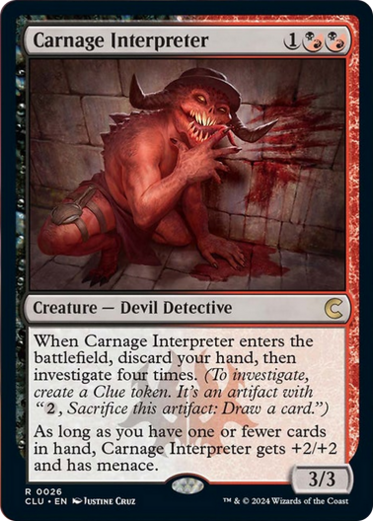 Carnage Interpreter [Ravnica: Clue Edition] | Gear Gaming Fayetteville